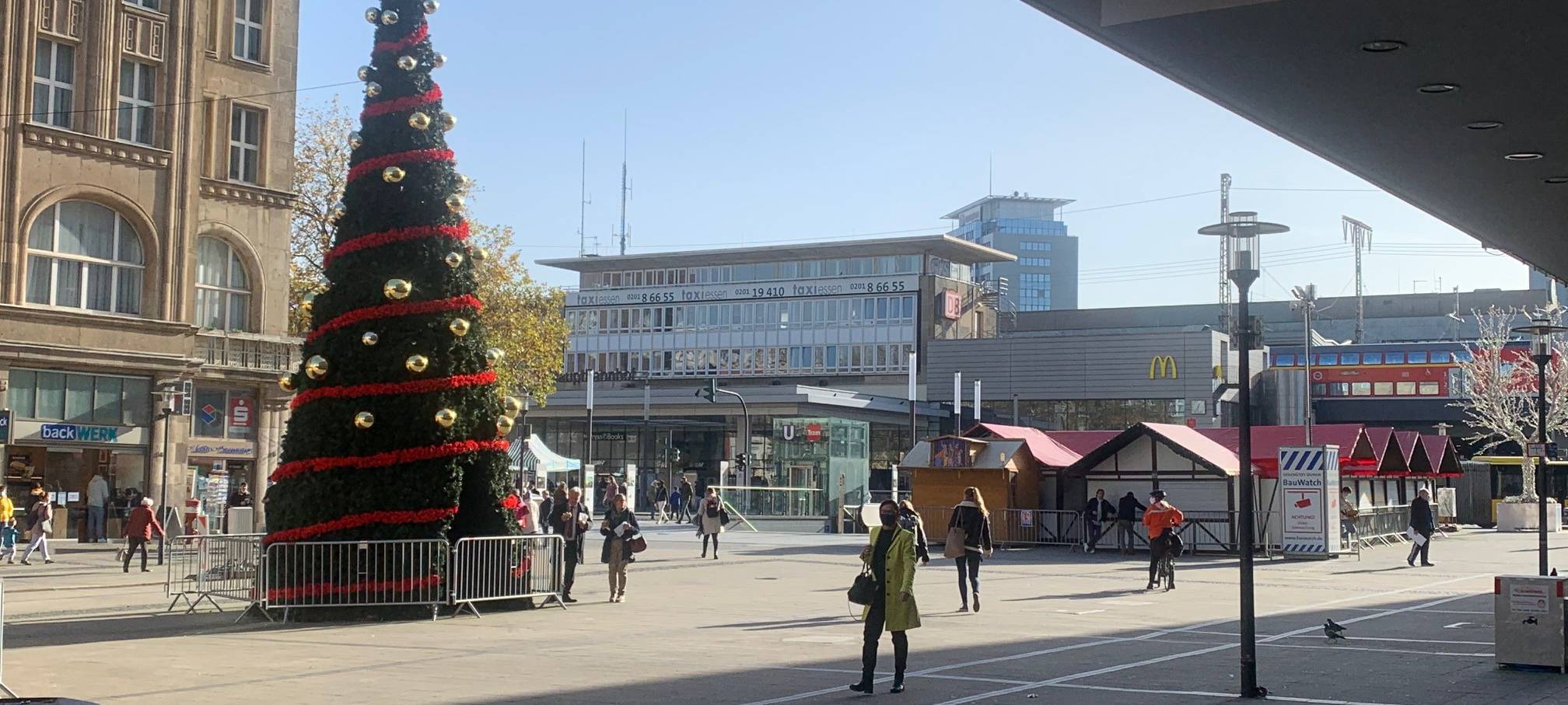 Essen: Corona-Regeln werden weitgehend eingehalten