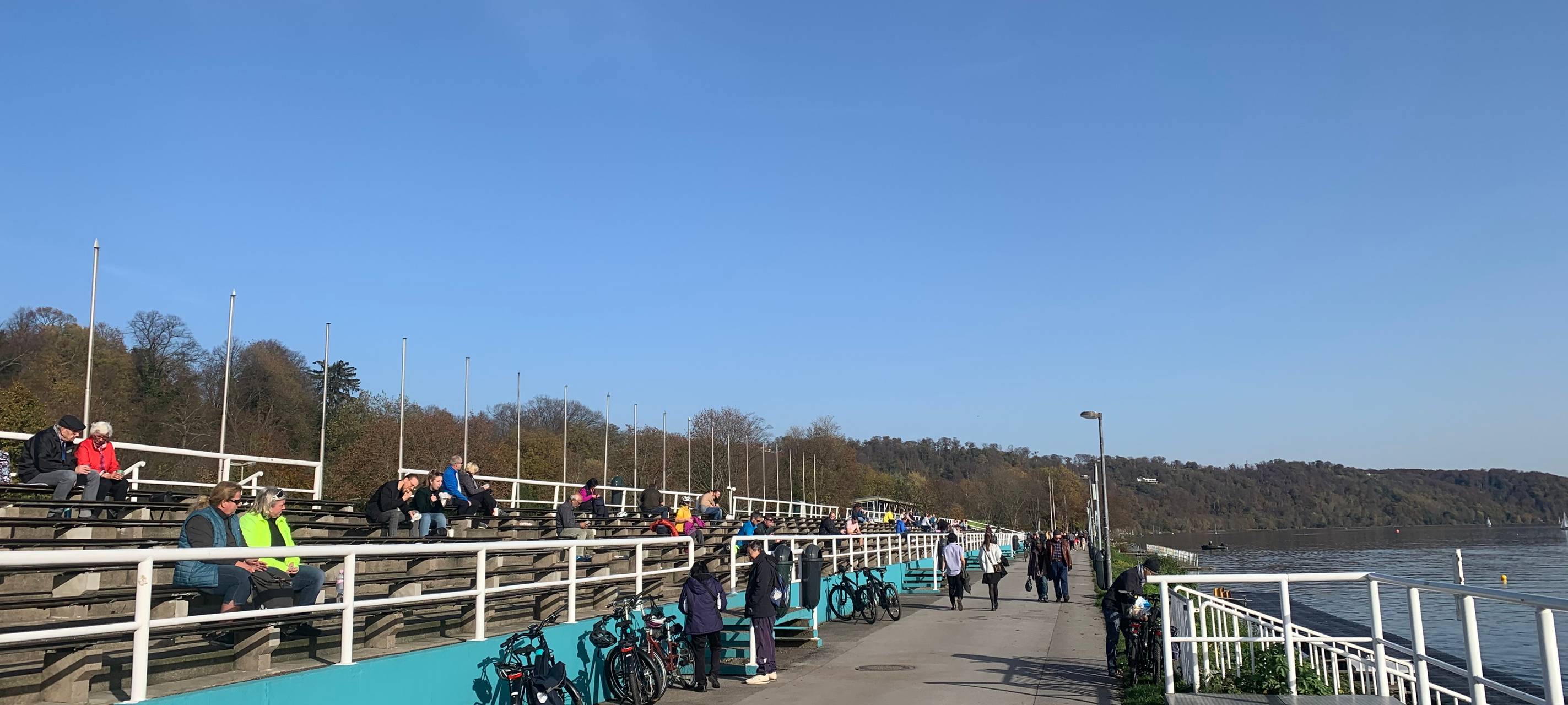 Essen: Corona-Regeln werden weitgehend eingehalten