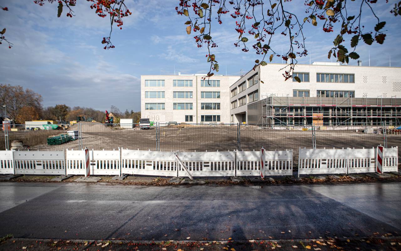 Neubau Gustav-Heinemann-Gesamtschule Essen-Schonnebeck im November 2020