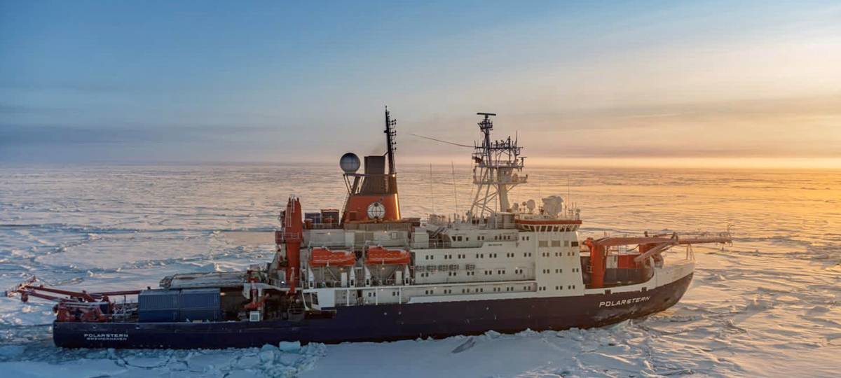 Exklusive Bilder von der Polarstern-Expediton "MOSAiC" in der Arktis