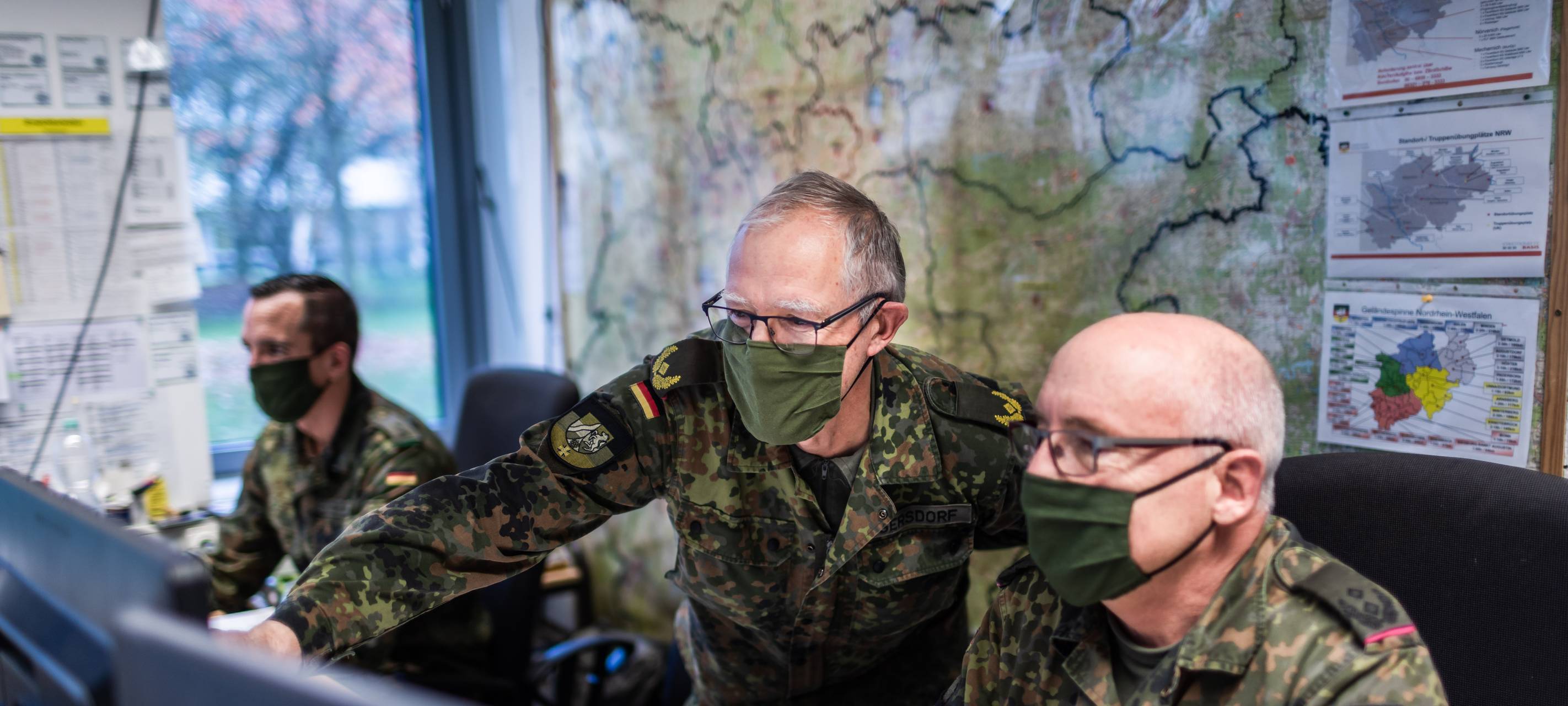 Soldaten der Bundeswehr sollen im Gesundheitsamt in Essen helfen