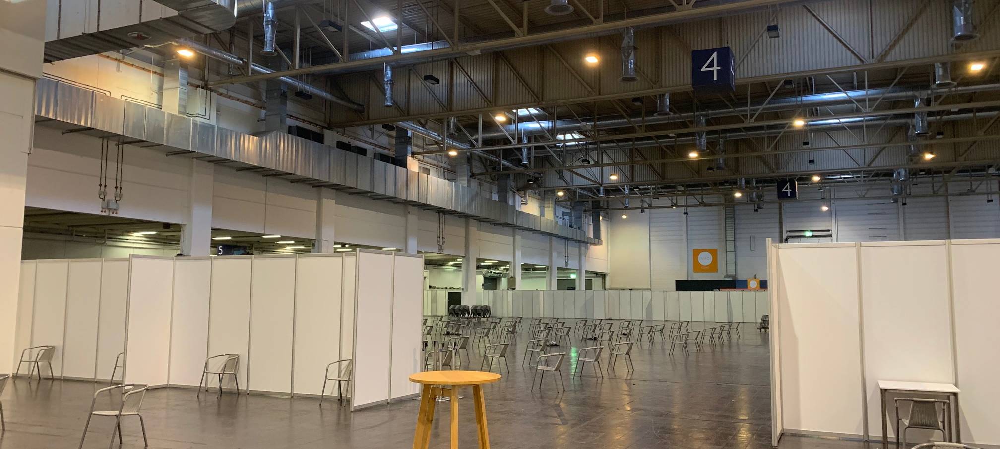 Messe Essen: Aufbau für Corona-Impfzentrum gestartet - Über 2.000 Impfungen täglich