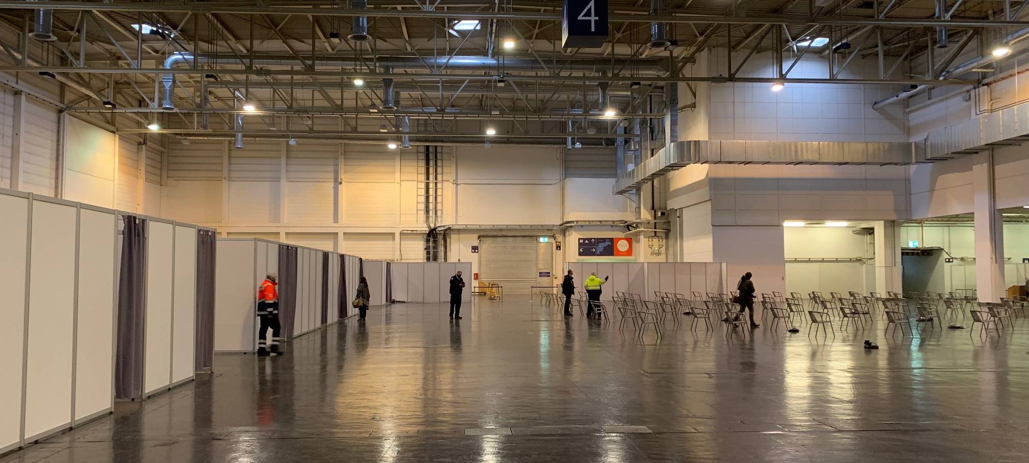 Messe Essen: Aufbau für Corona-Impfzentrum gestartet - Über 2.000 Impfungen täglich