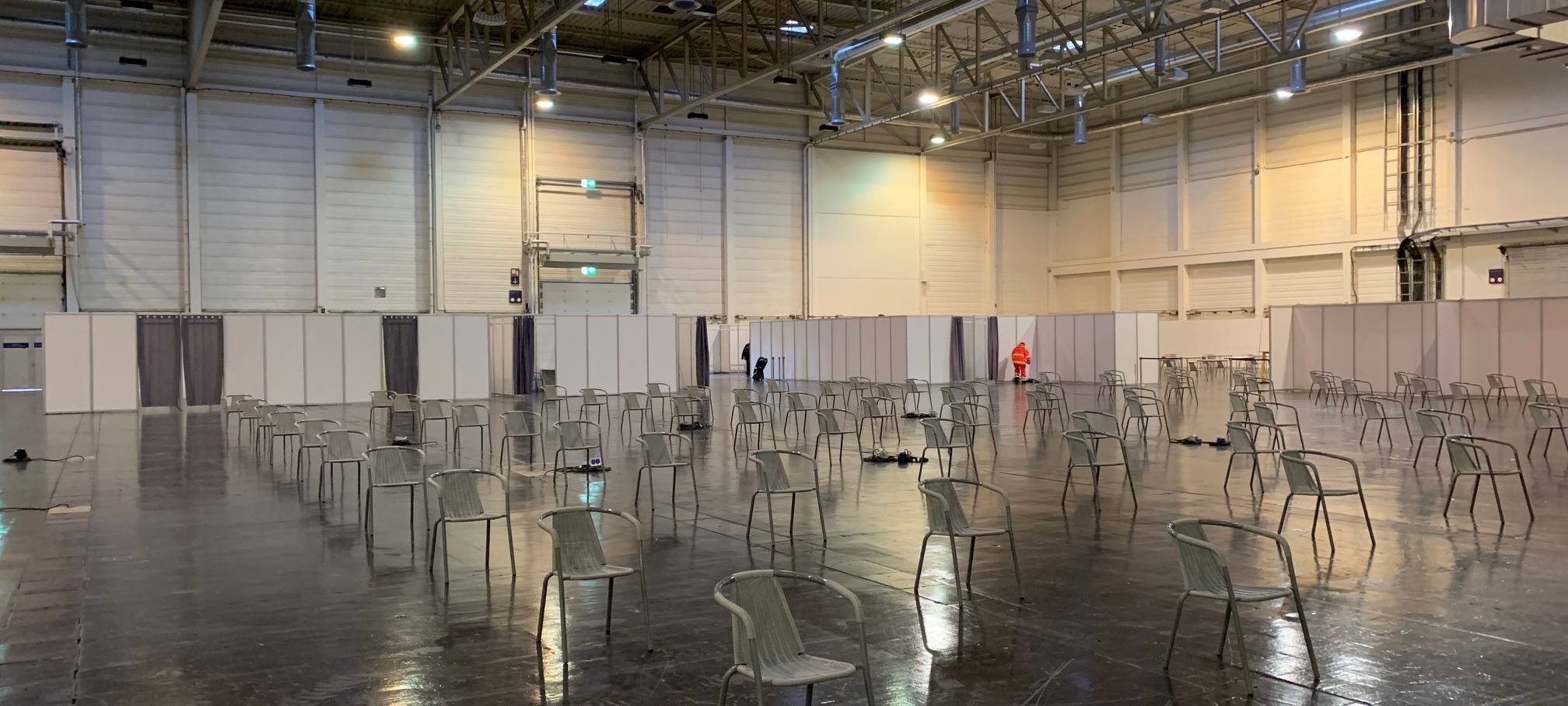 Messe Essen: Aufbau für Corona-Impfzentrum gestartet - Über 2.000 Impfungen täglich