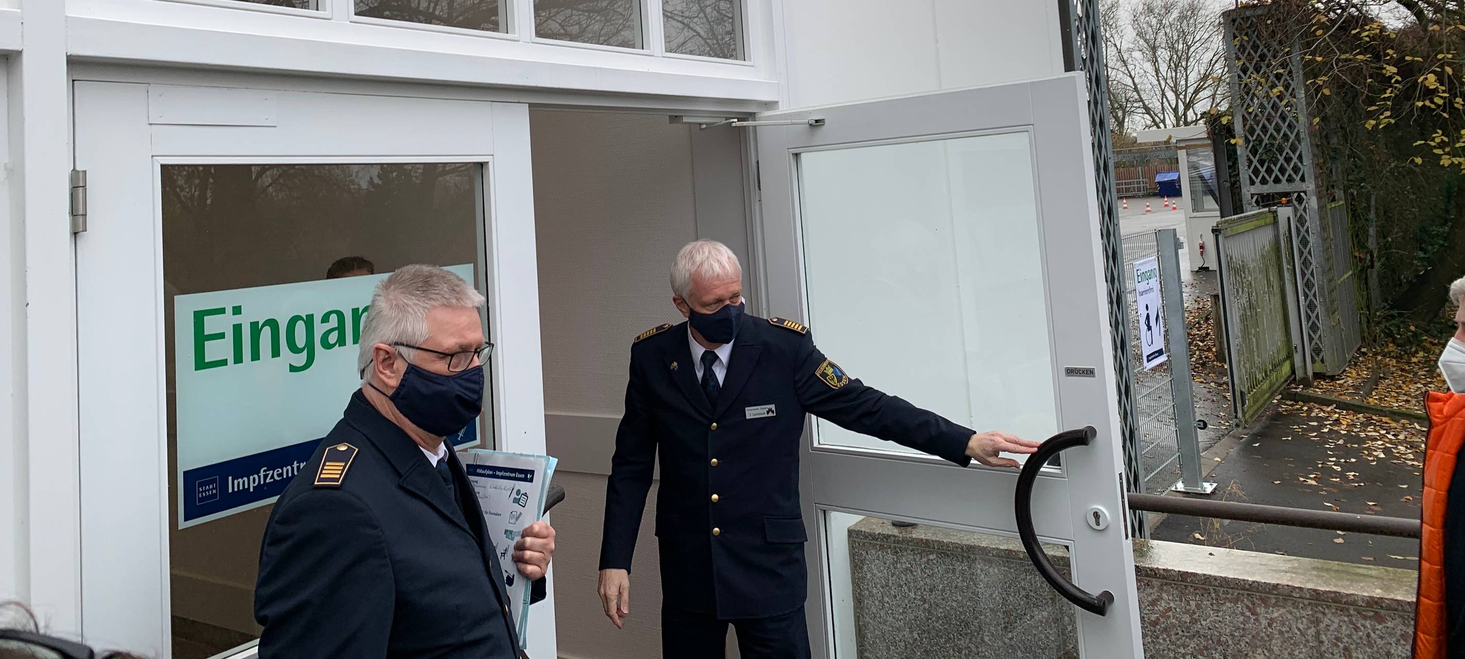 Corona-Impfung in Essen: Test im Impfzentrum erfolgreich