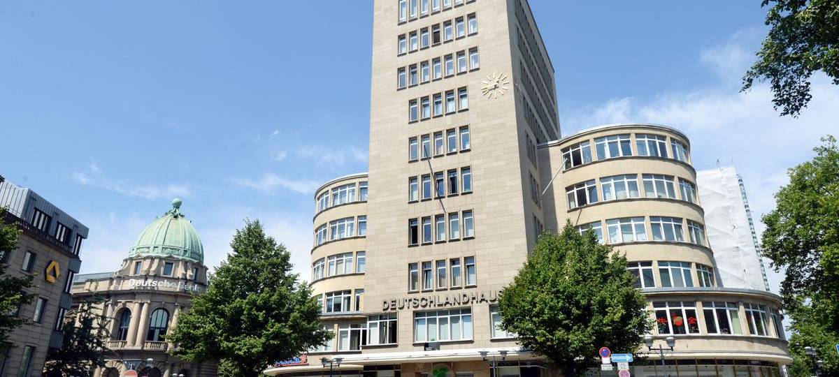 Deutschlandhaus Essen: Sanierung soll schneller gehen, Arbeiten sind umfangreich