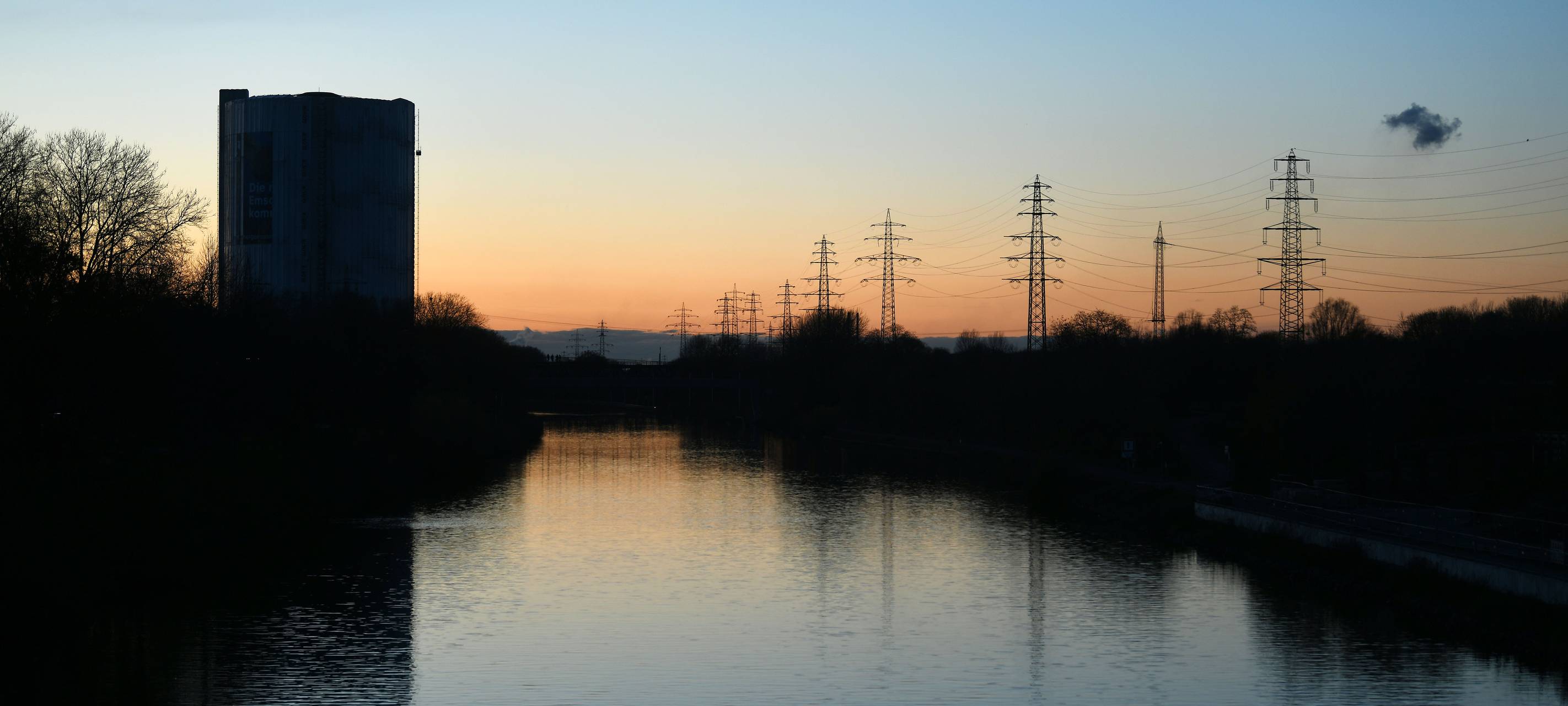 Emscher in Essen seit 170 Jahren zum ersten Mal abwasserfrei