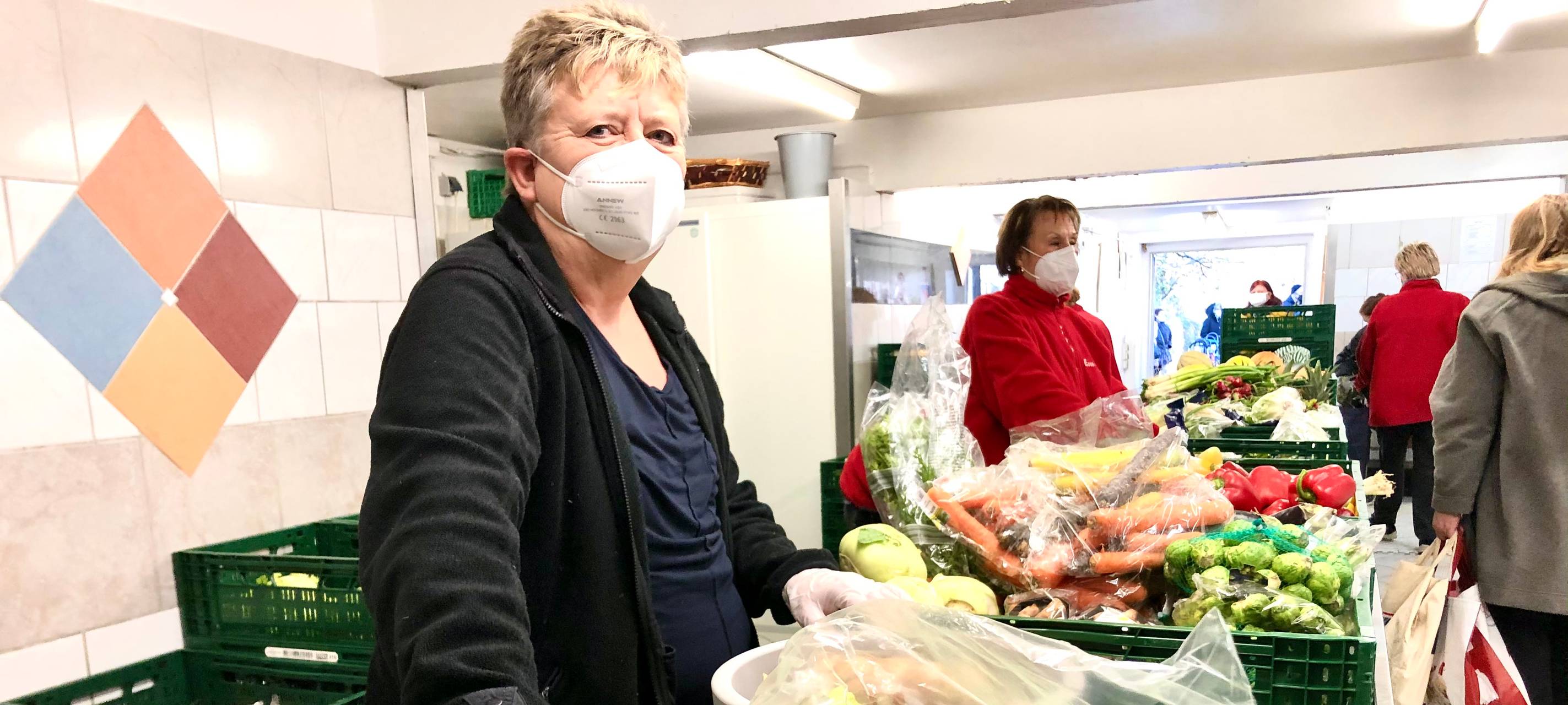 Wegen Corona: Deutlich weniger Kunden bei der Essener Tafel