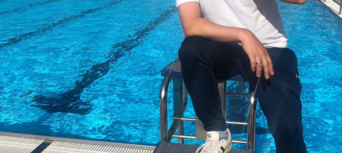 Sven Conrads, ehemaliger Badleiter im Freibad Hesse in Essen