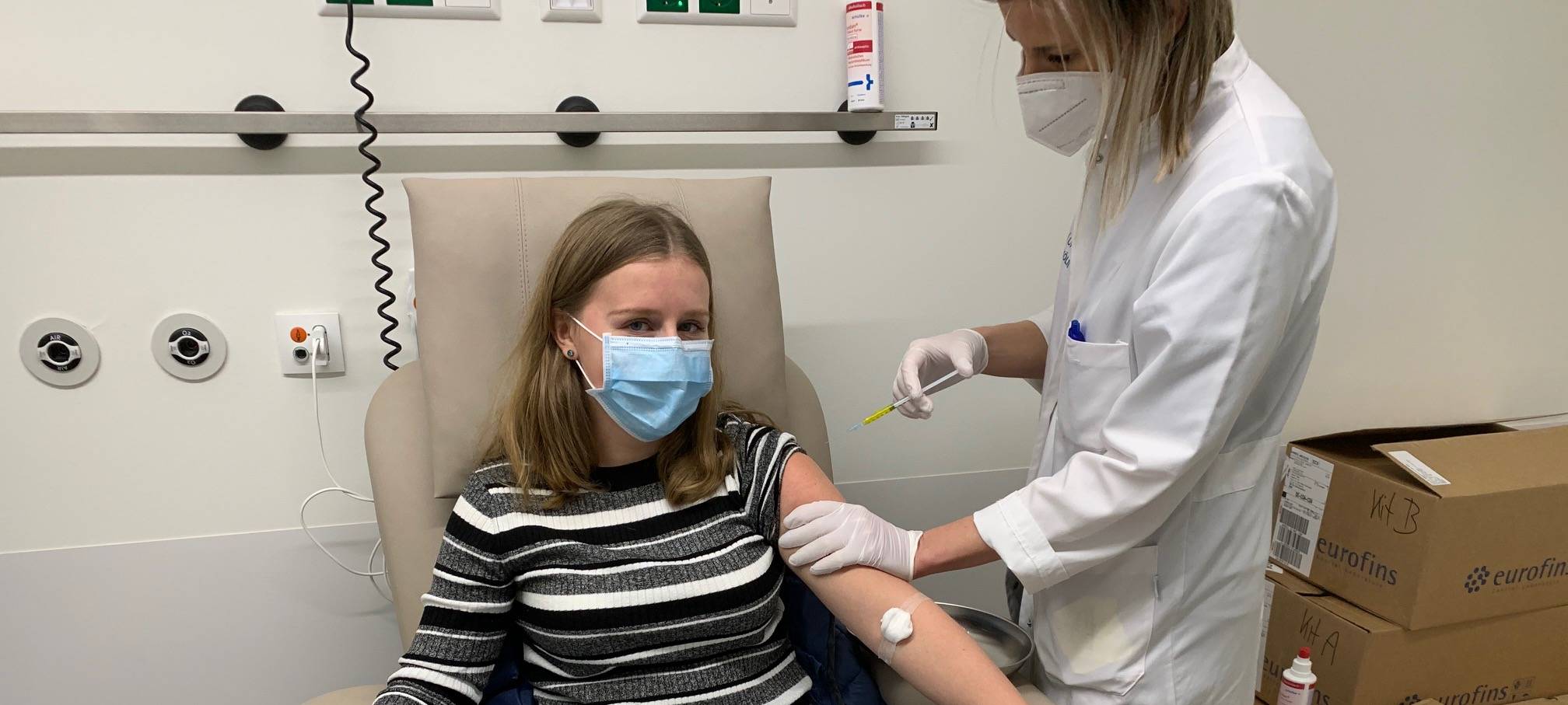 Radio Essen-Stadtreporterin nimmt Euch mit zur Curevac-Impfstudie