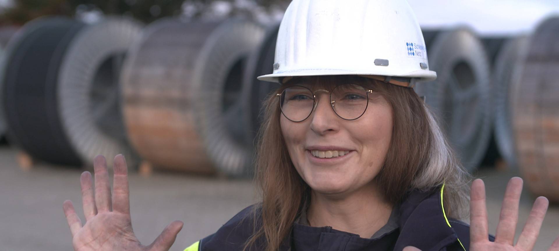 E.ON-Geschäftsführerin Tanja Larisch bei Undercover Boss