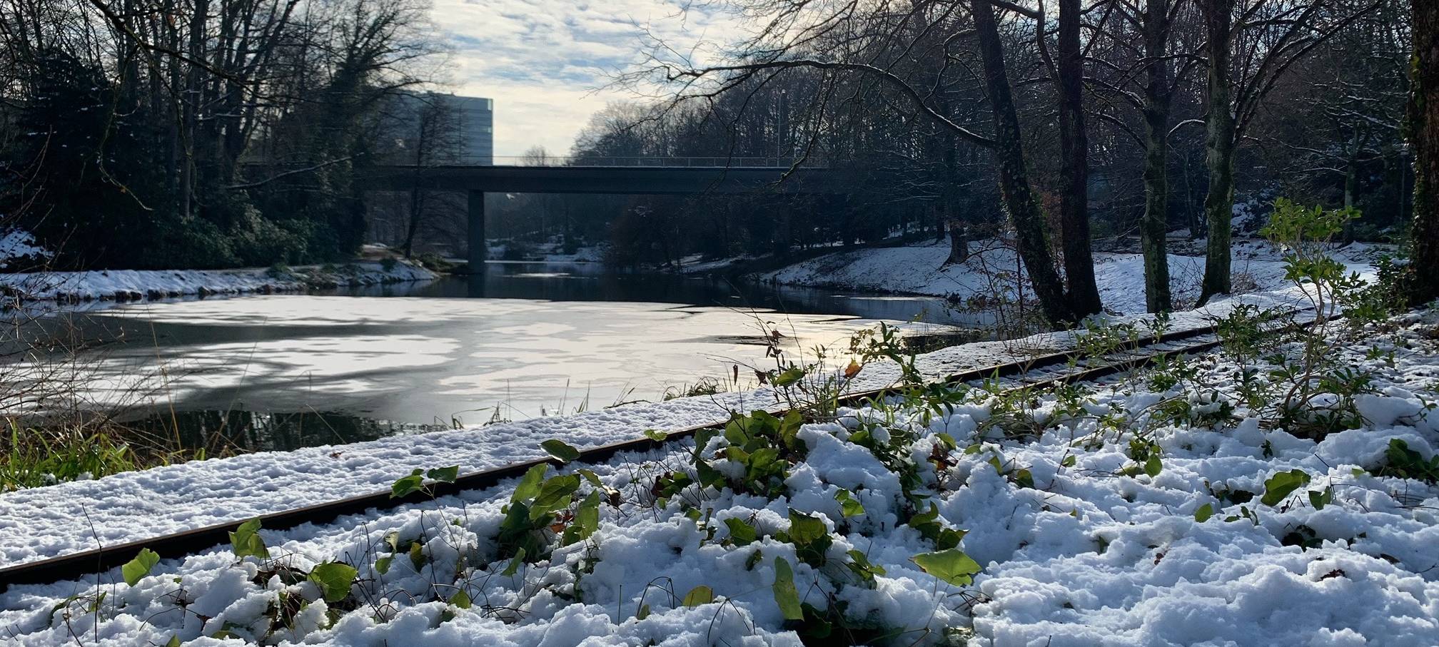 Winter in Essen erneut zu warm