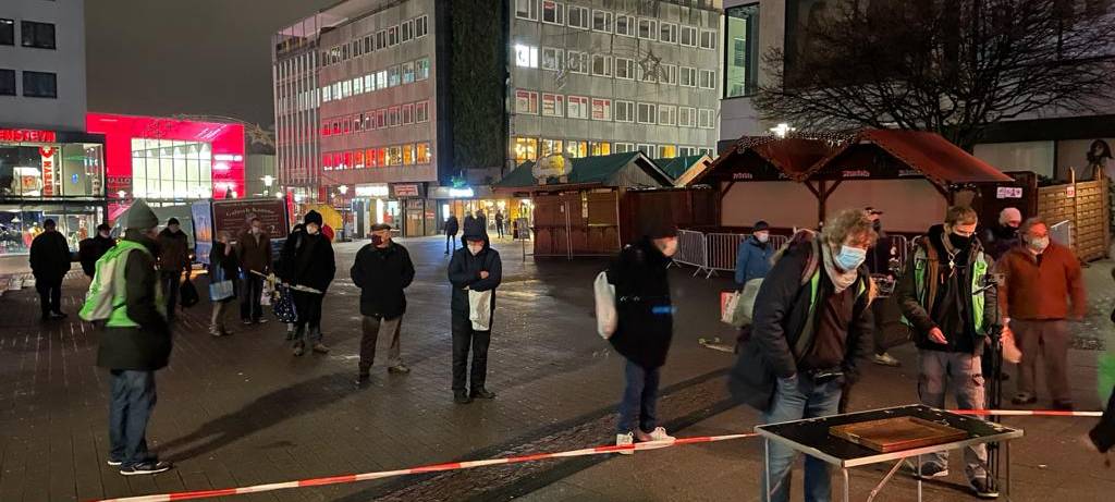 Essen: "Warm durch die Nacht" hilft Obdachlosen im Winter