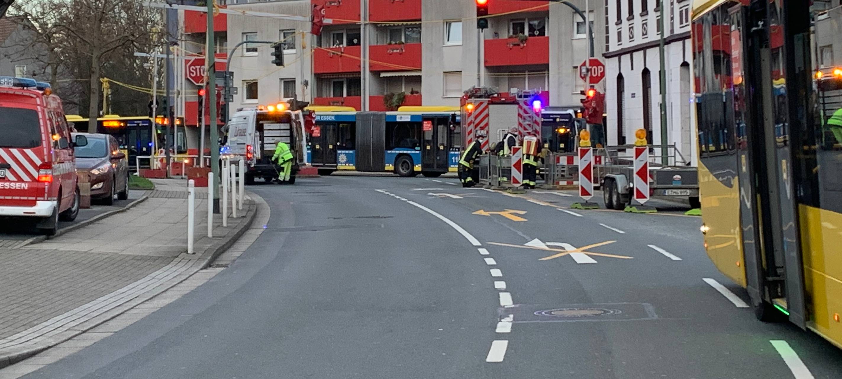 Kabelbrand in Essen-Schonnebeck