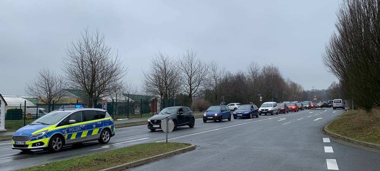 In Essen: Autokorso-Demo gegen Corona-Maßnahmen