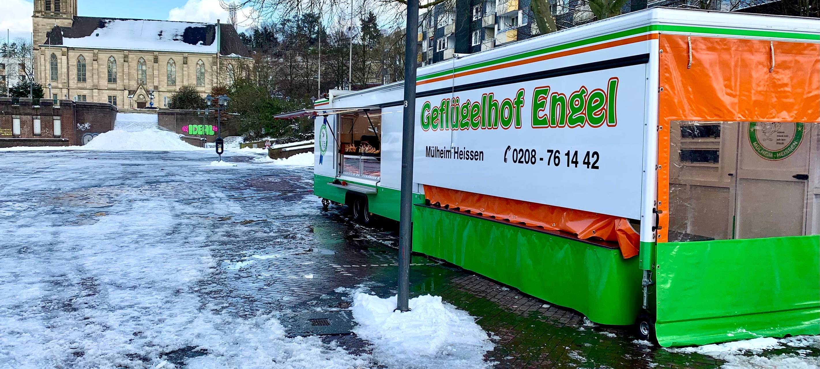 Essen: Wochenmärkte bei Frost - kommt da überhaupt jemand?