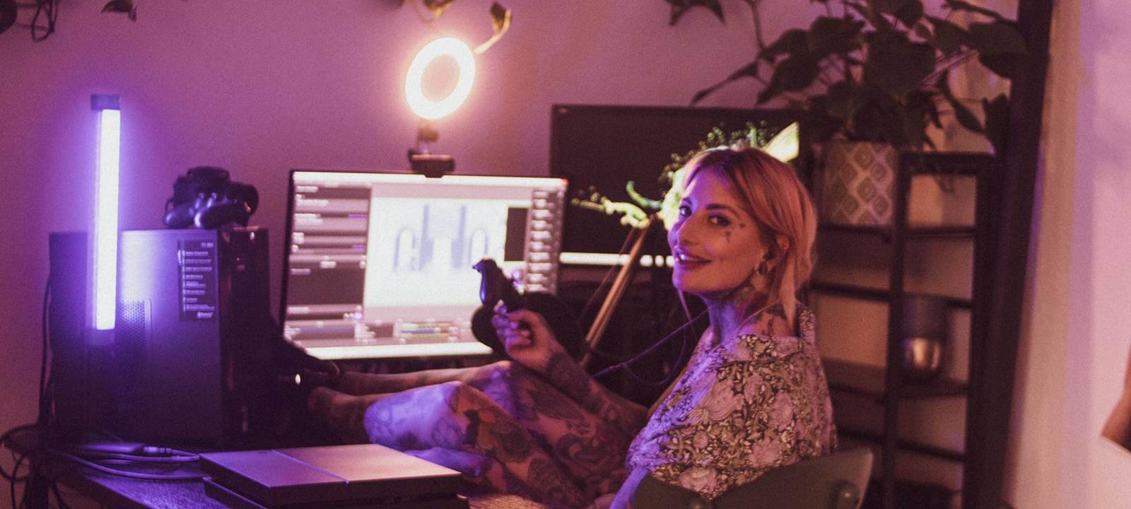 Julia Oertgen aus Essen ist Videospiel-Streamerin