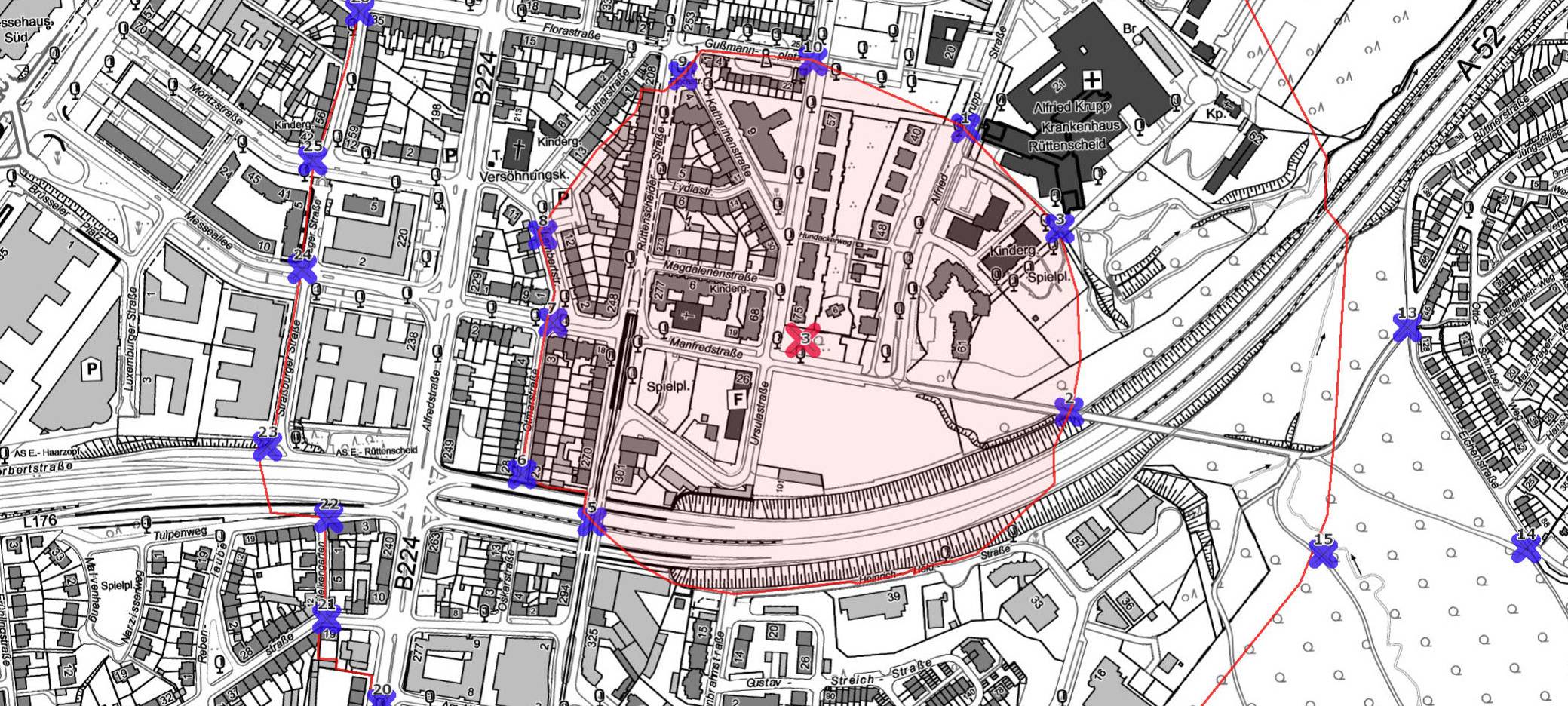 Bombe in Essen: Bombenentschärfung in Rüttenscheid