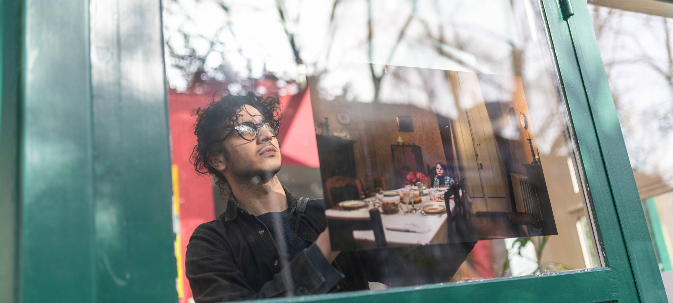 Essen: Kunst im Fenster