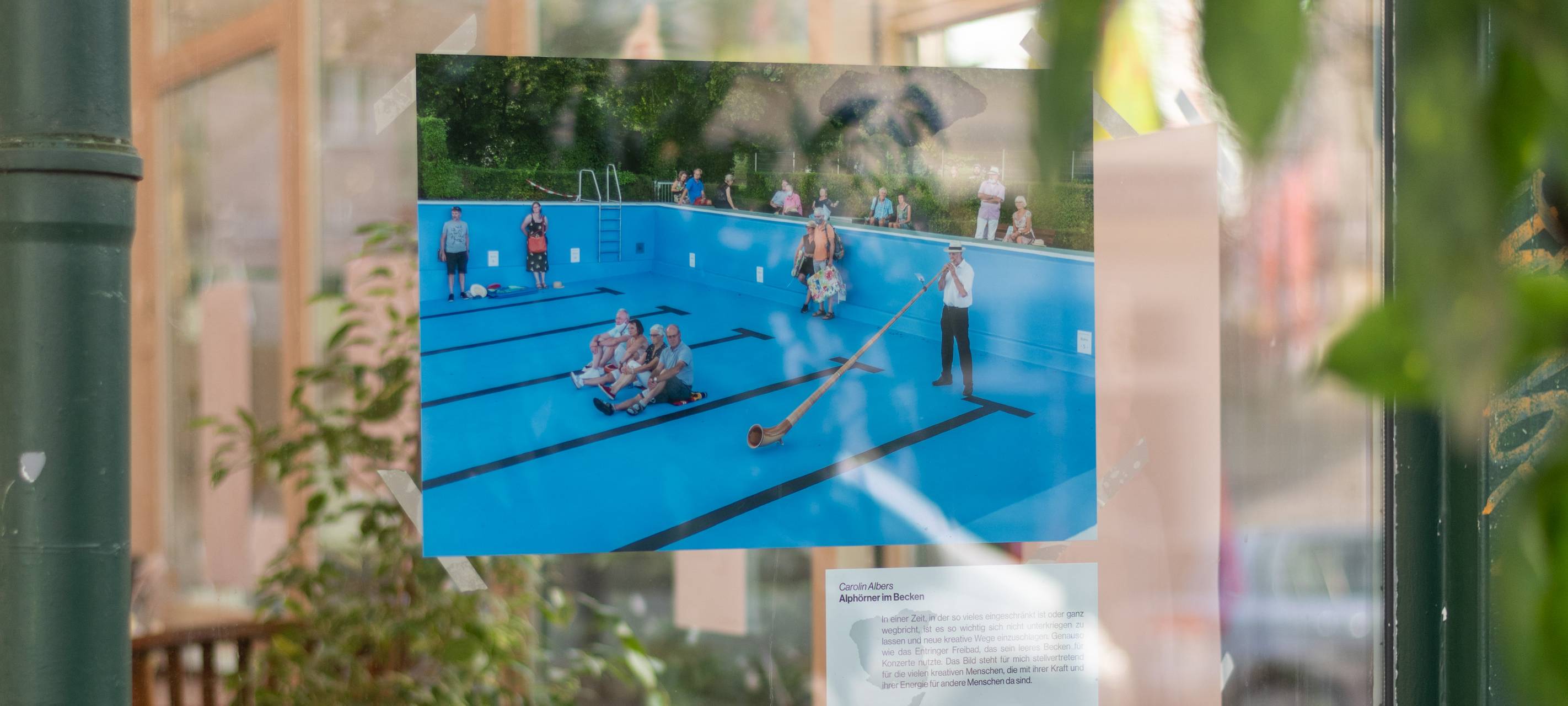 Essen: Kunst im Fenster