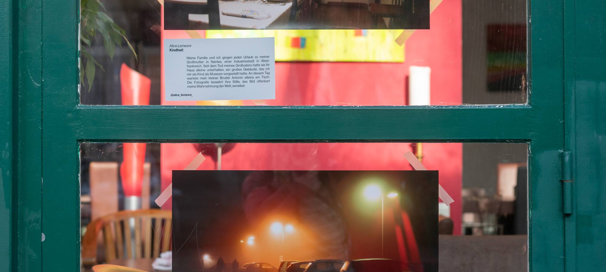 Essen: Kunst im Fenster