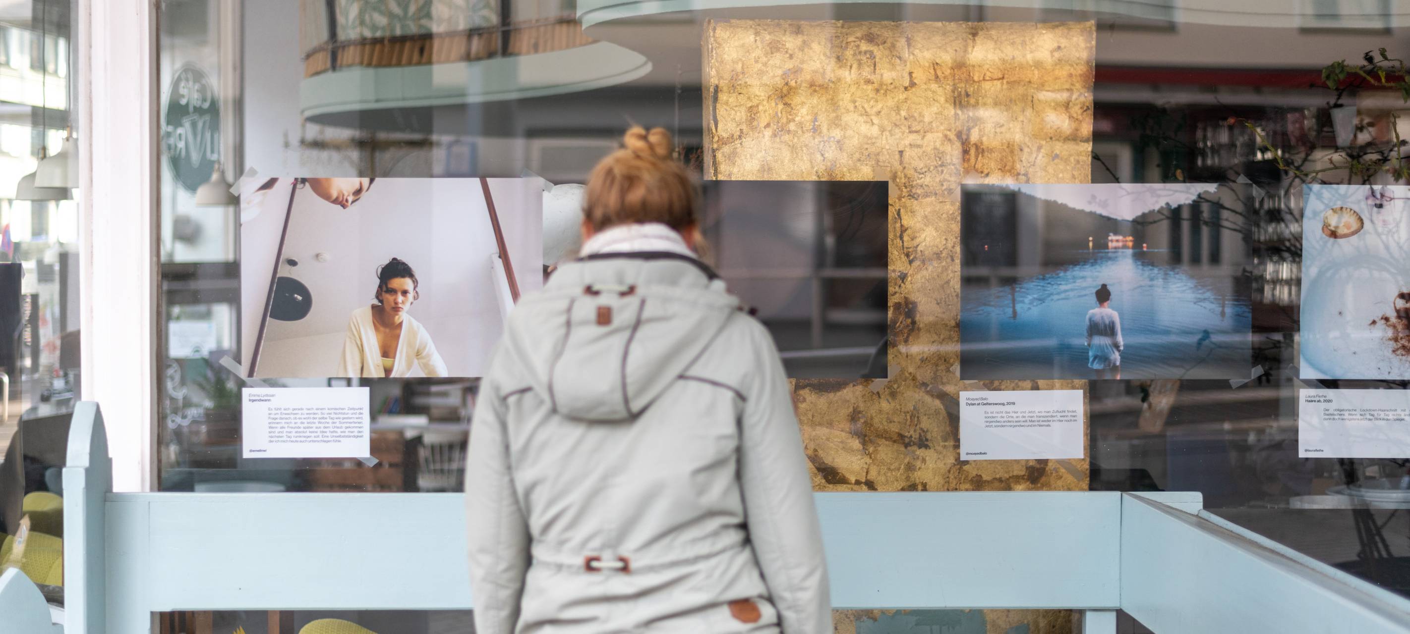 Essen: Kunst im Fenster