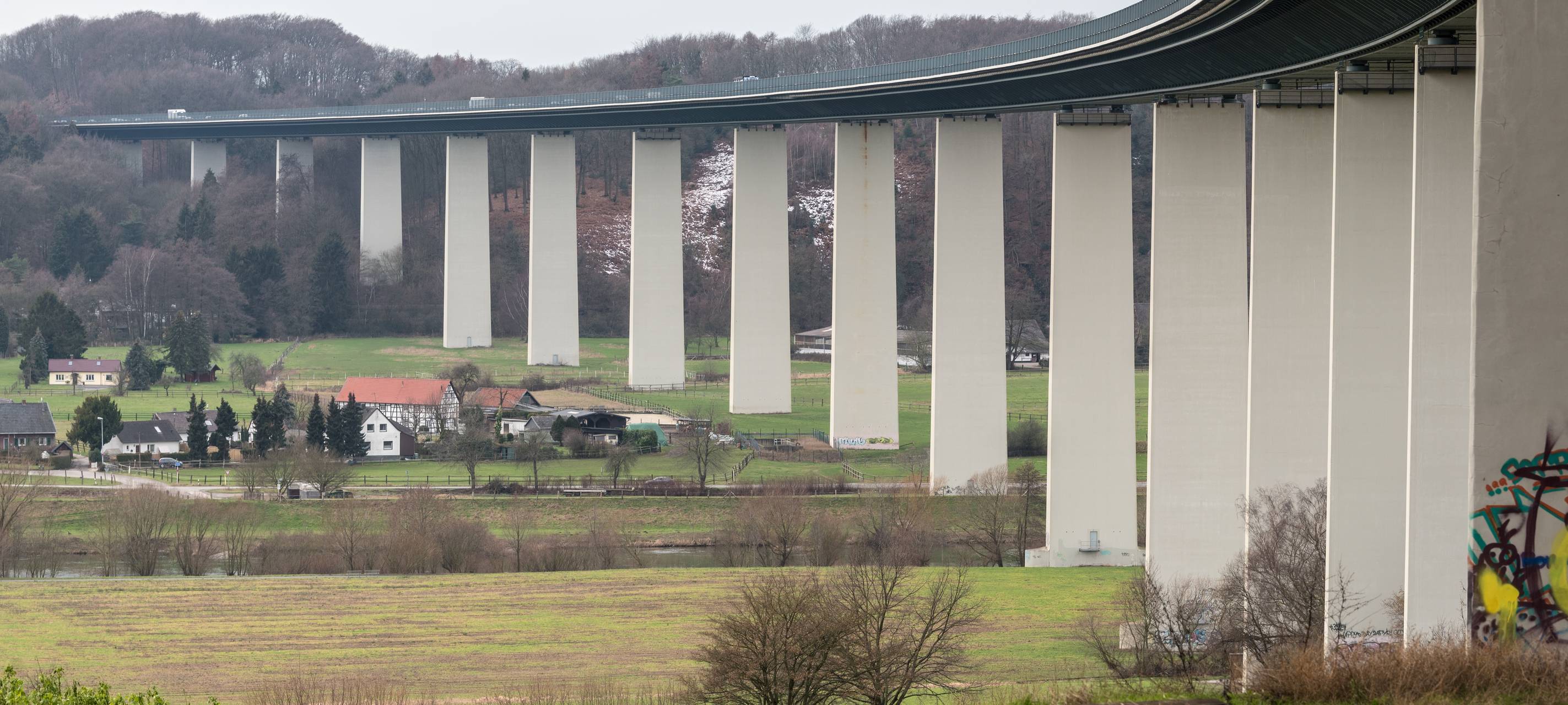 Wichtige Autobahnbrücke in Essen kurzfristig gesperrt
