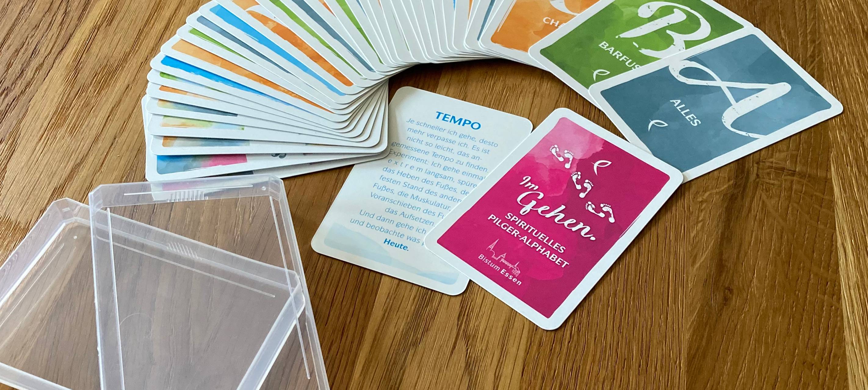 Essen: kostenloses Kartenspiel für Pilgerer