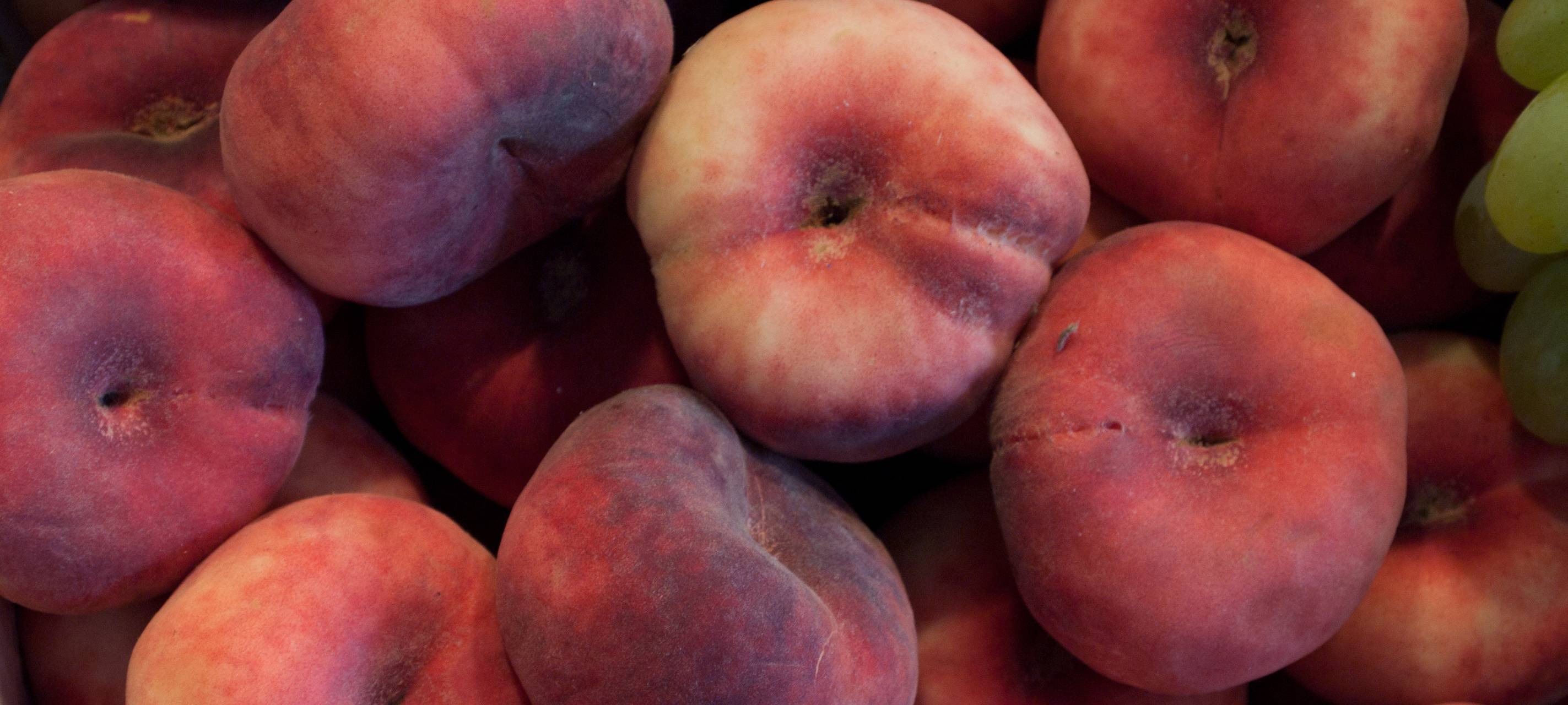 Essen: Pfirsich fliegt auf Autobahn 40 - Zeugensuche