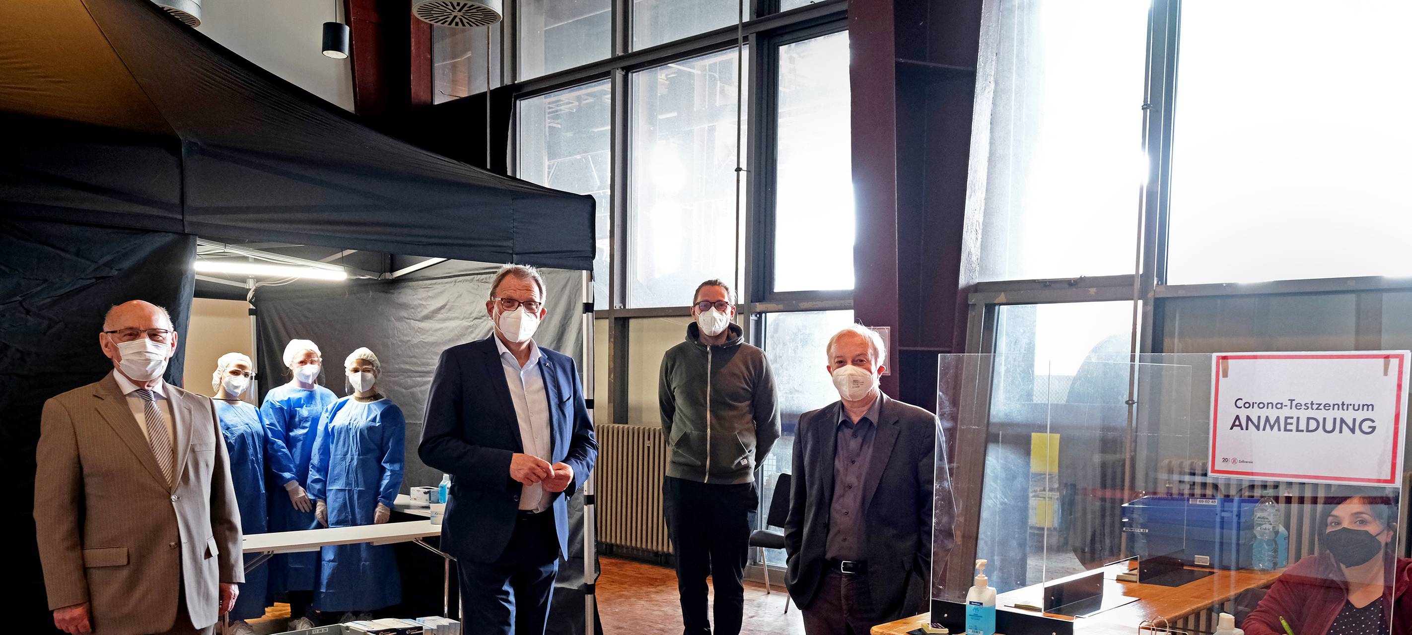 Essen: Neues Corona-Testzentrum im Norden