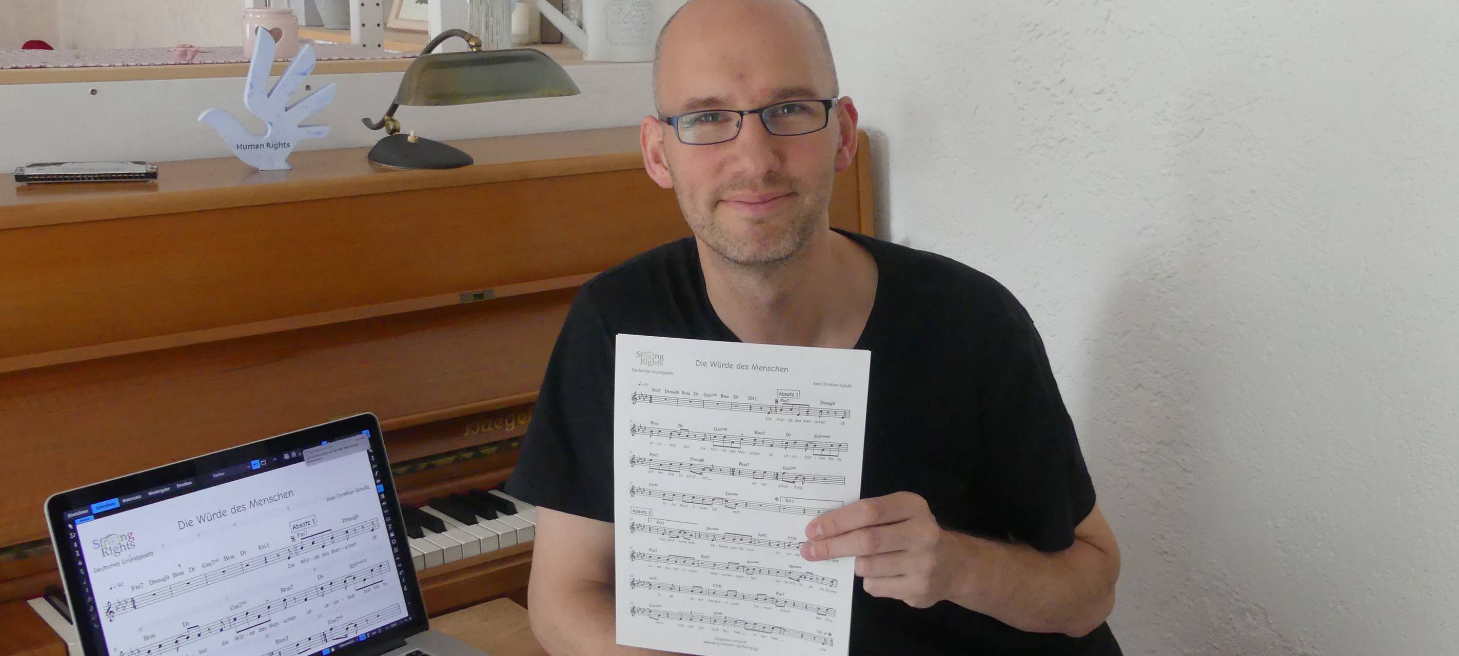 Essen: Folkwang-Absolvent macht aus dem Grundgesetz einen Popsong