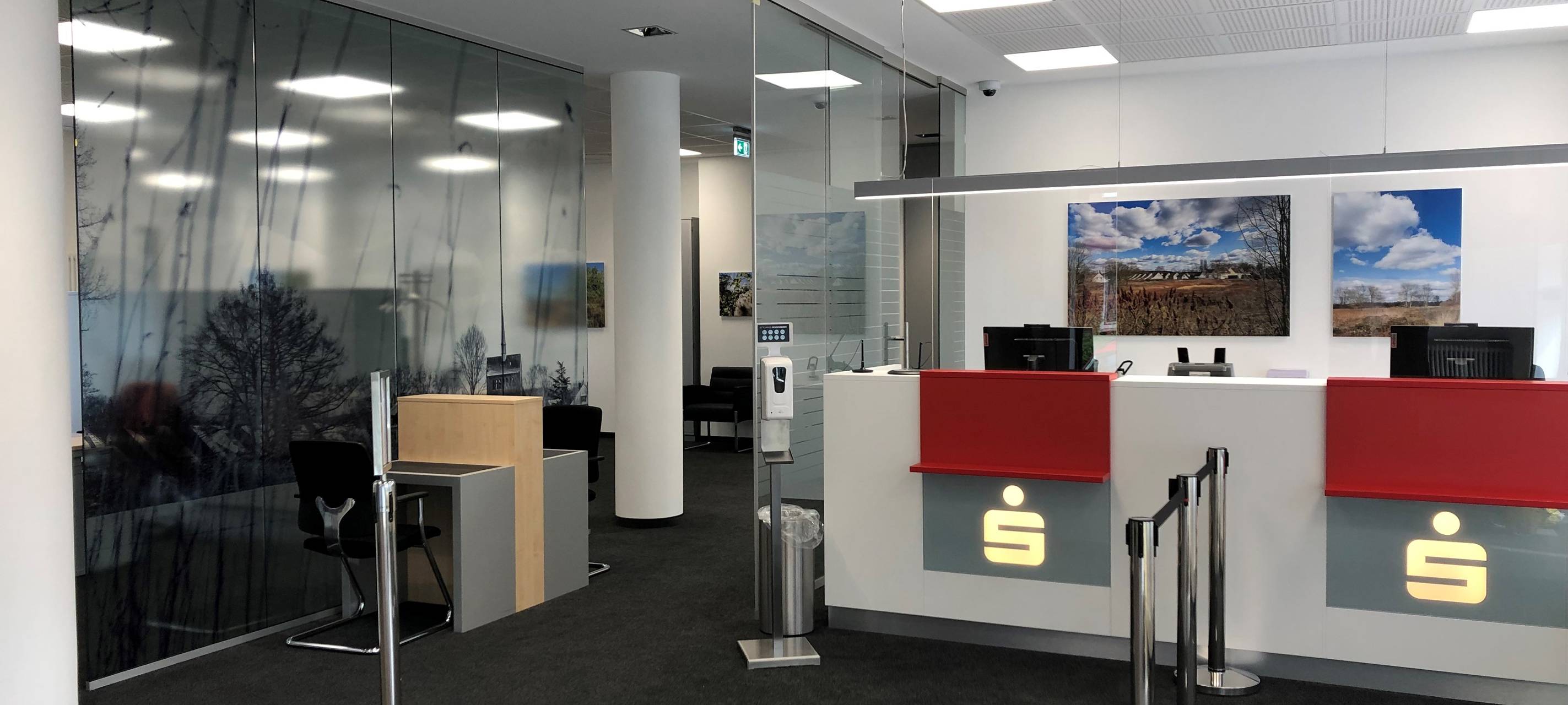 Essen: Sparkasse in Karnap nach Sprengung komplett modernisiert