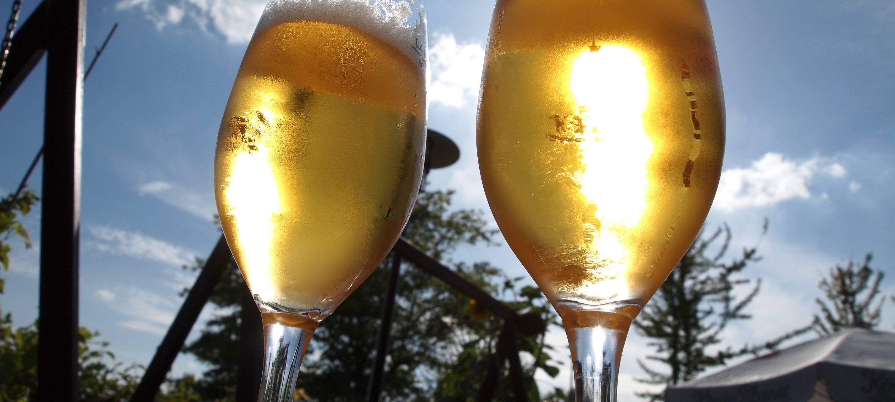 Abwasser in der Bierflasche