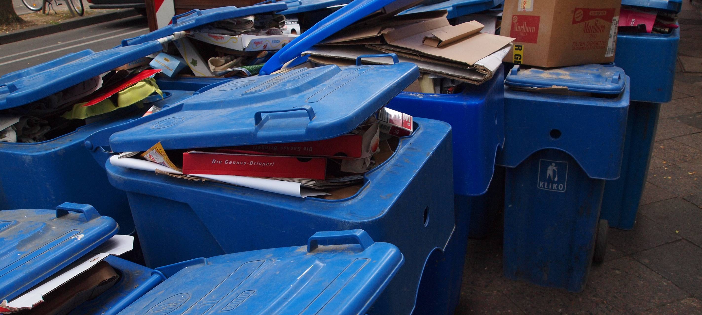 Müllabfuhr in Essen wieder im Plan