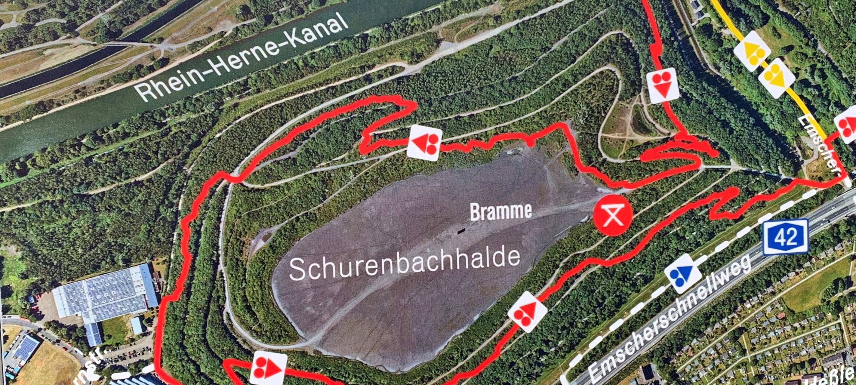 Essen: Neue Mountainbike-Strecke auf der Halde