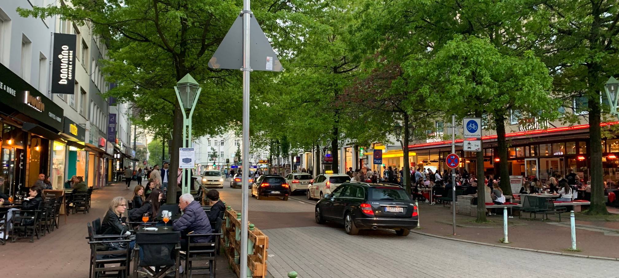 Essen: So werden die Lockerungen bei schönem Wetter genutzt