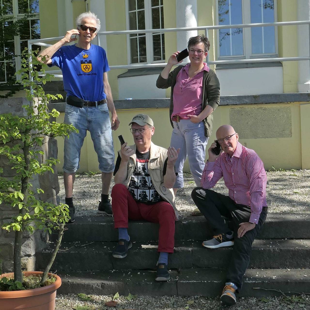 Foto SteeleTV im Stadtgarten Steele