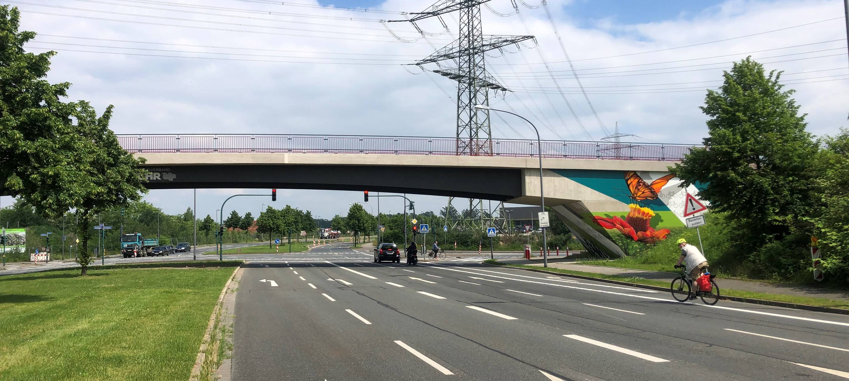 Essen: Zentrale Fahrradbrücke für Radschnellweg wird eröffnet