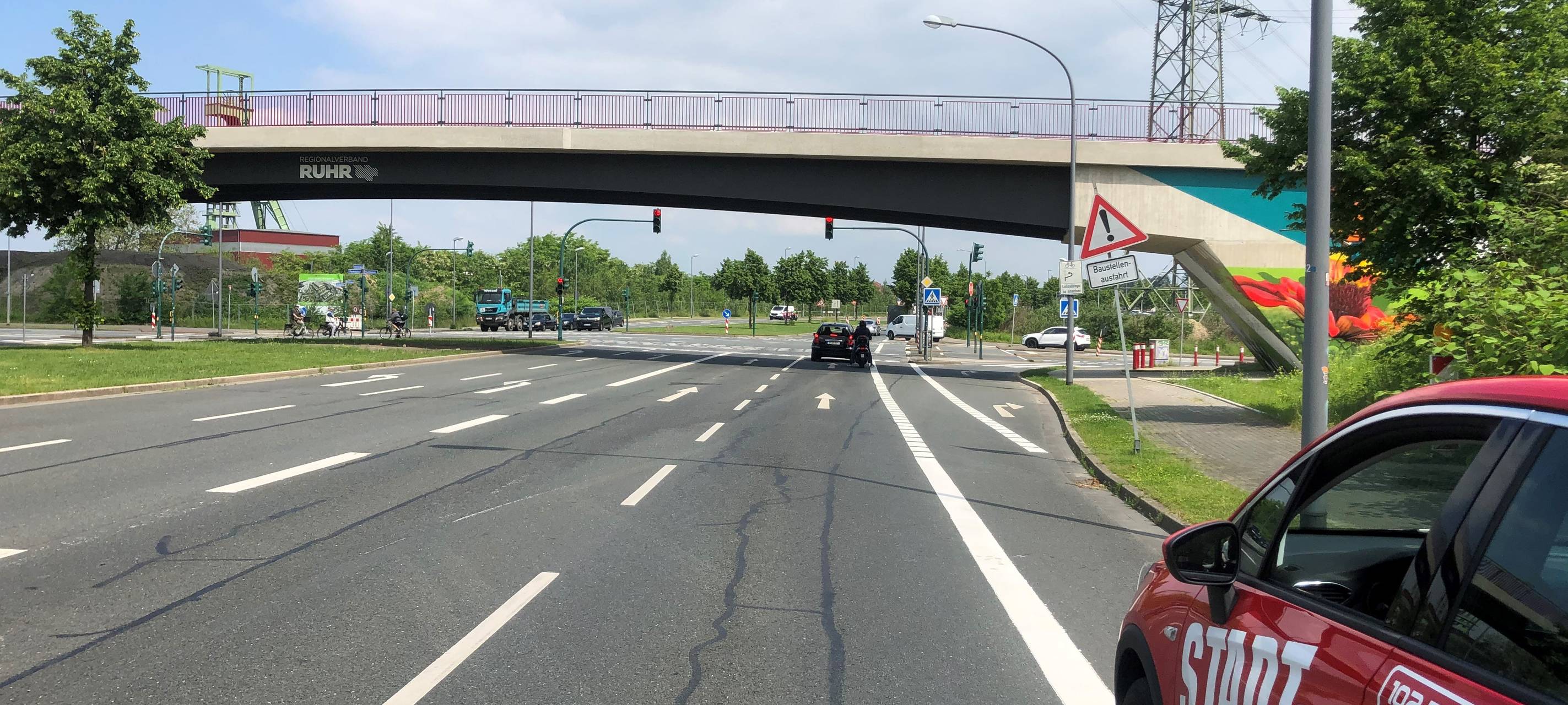 Essen: Zentrale Fahrradbrücke für Radschnellweg wird eröffnet