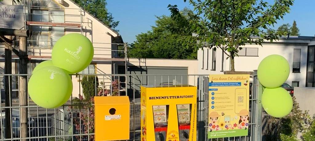 Bienenfutterautomat in Essen-Heisingen
