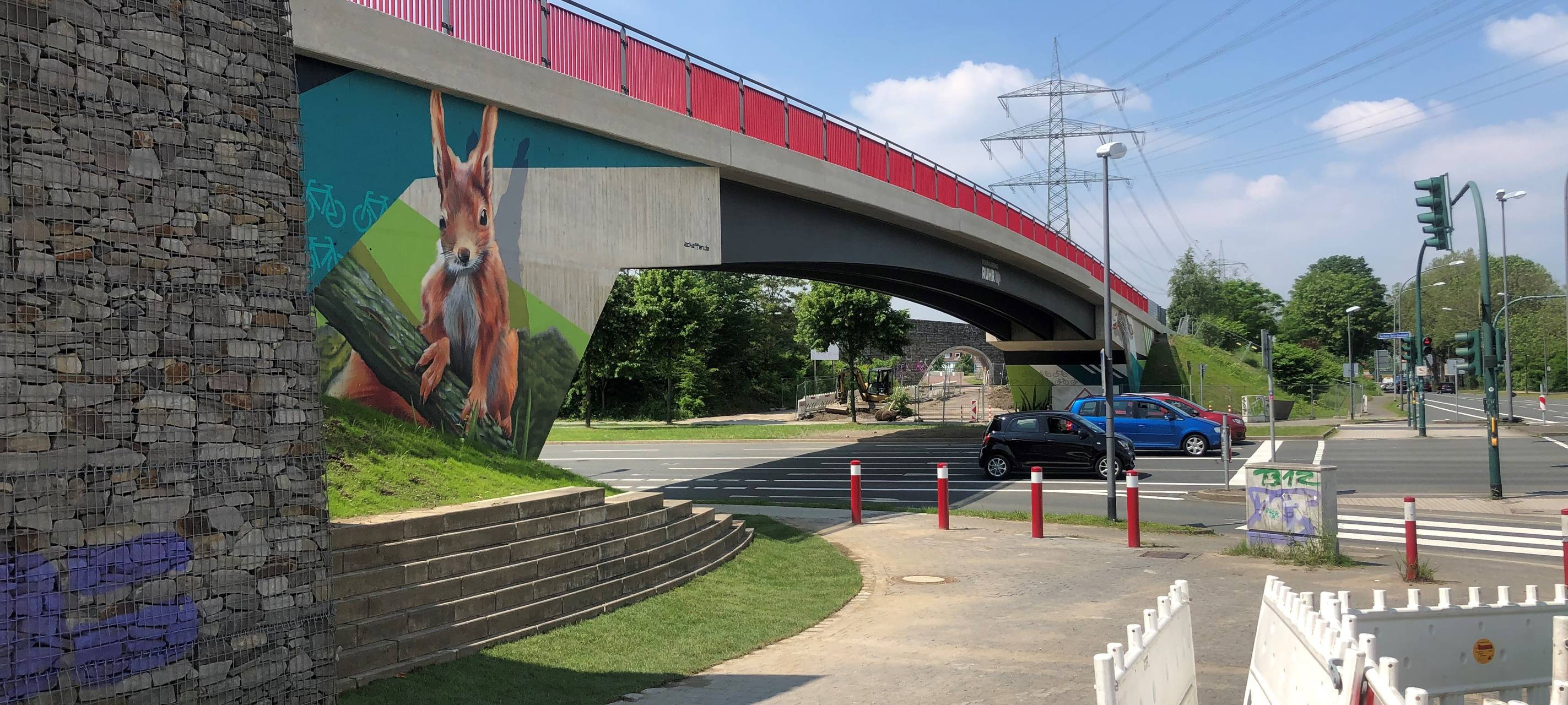 Essen: Zentrale Fahrradbrücke für Radschnellweg wird eröffnet