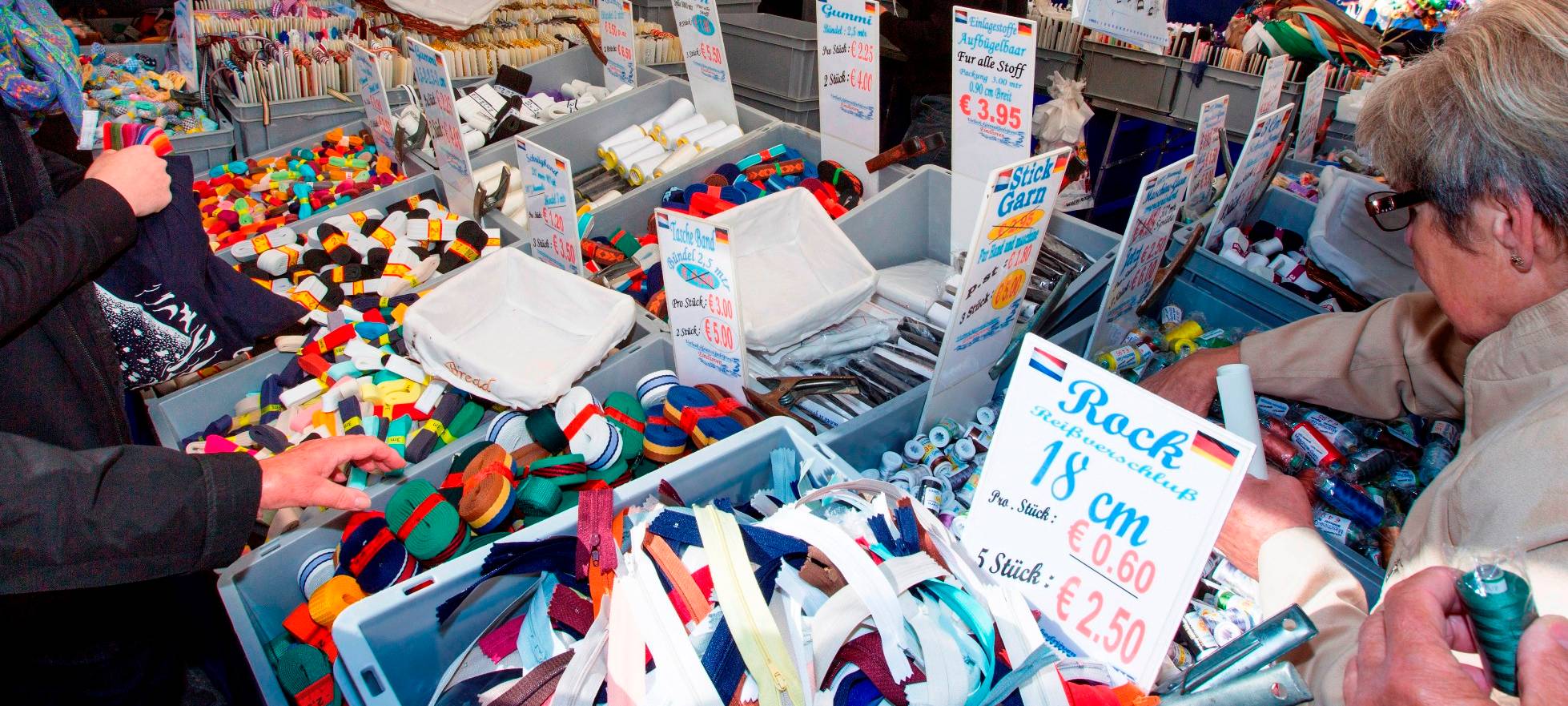 Essen: Stoffmarkt ist wieder da