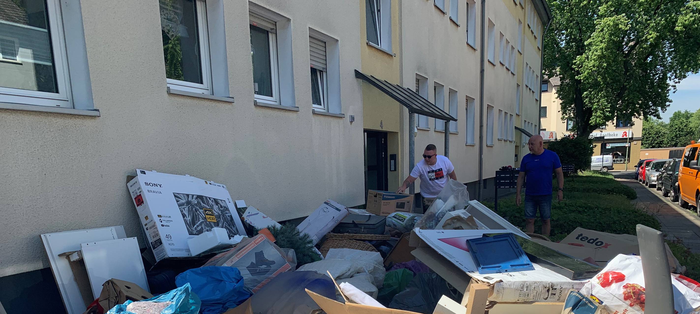 Vollgelaufene Keller in Essen: So sieht es in Dellwig zwei Wochen nach dem Unwetter aus