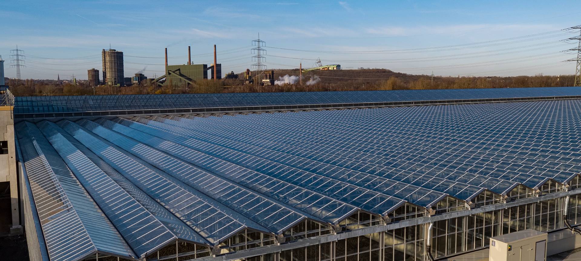 Essen: "Weltweit größte Solarthermische Klärschlammtrocknungsanlage"