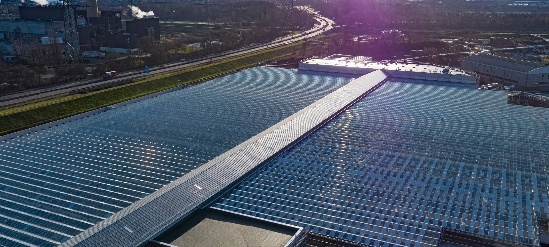 Essen: "Weltweit größte Solarthermische Klärschlammtrocknungsanlage"