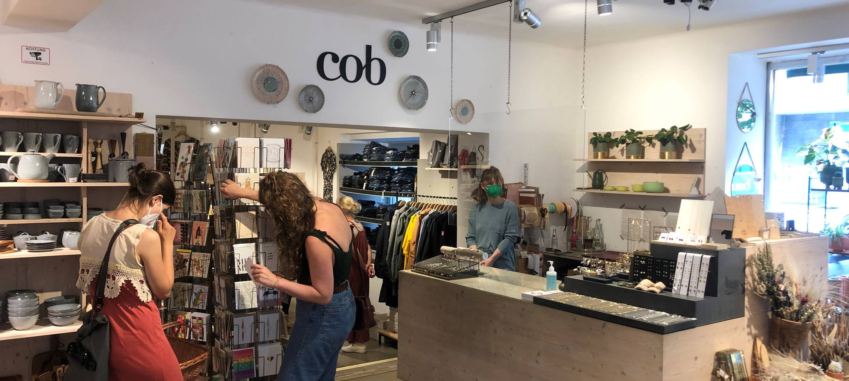 Der cob Conceptstore von Gründerin Meike Pfeiffer in Essen.