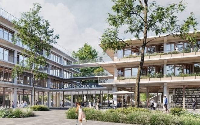 Pläne für Gesamtschule Bockmühle in Essen-Altendorf