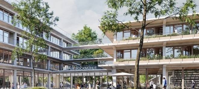 Pläne für Gesamtschule Bockmühle in Essen-Altendorf