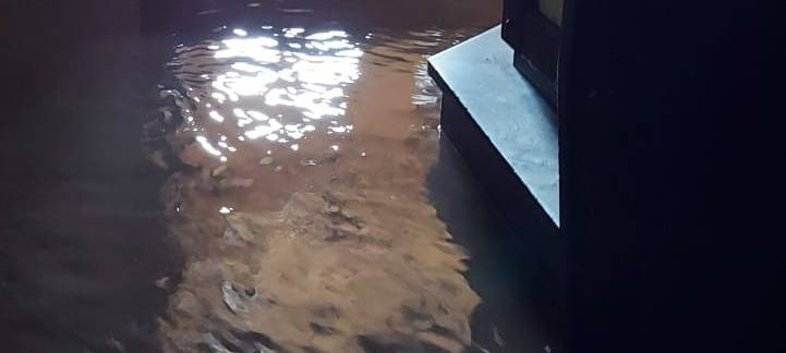 In diesem Raum steht das Wasser