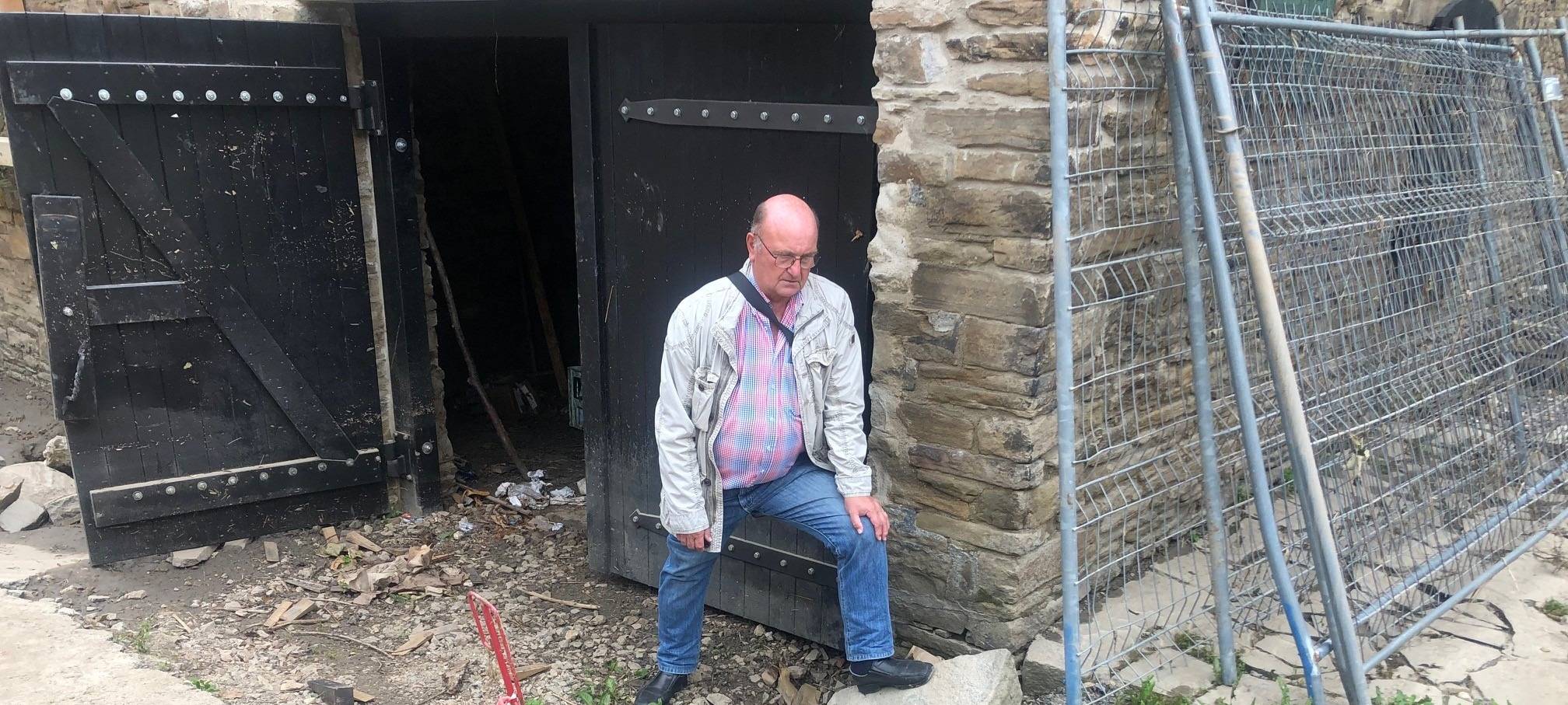 Hochwasser-Schäden am Deilbachhammer in Essen-Kupferdreh